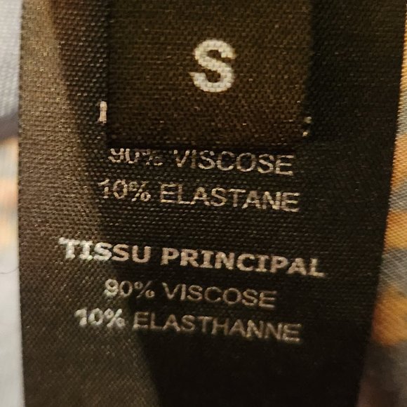 Vetements jersey runway dress in size small. Navy with multi color floral print - Picture 5 of 14